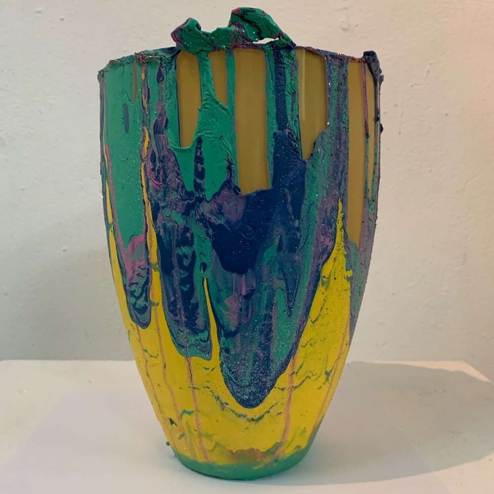 “Flower for Joa” hand Painted by Sonia Remolina